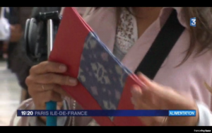 Un sac vegan fabriqué en France remarqué par la télévision France 3 au VeggieWorld de Paris