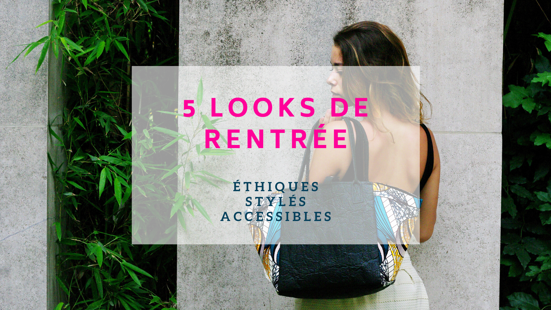 Looks de rentrée pour les fashionistas éthiques