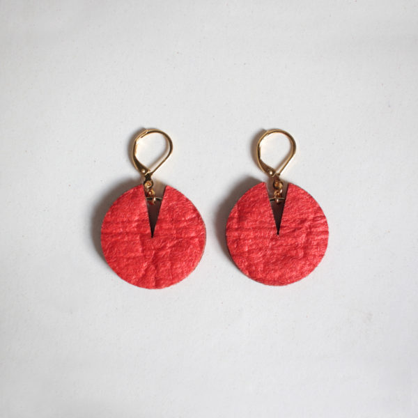 Boucles d’oreilles Bella Rouge Paprika