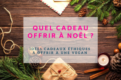Quel cadeau offrir à une vegane ?