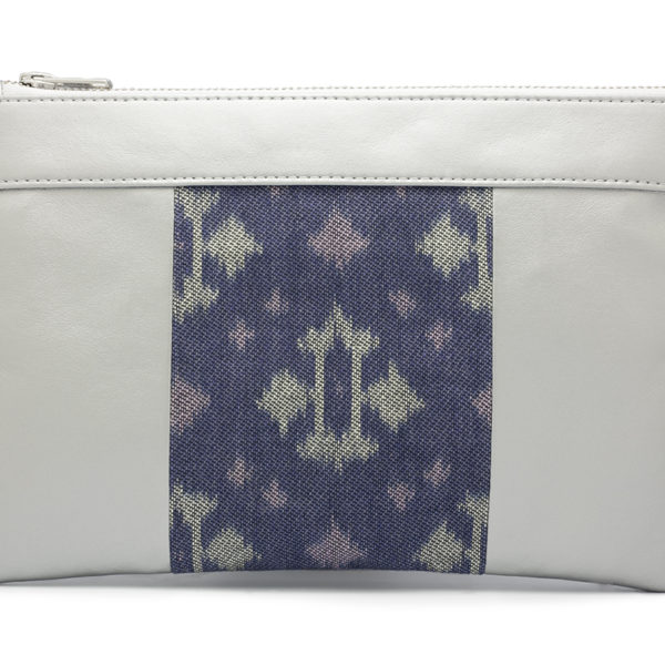 Cassie Argenté & Bleu Fleuri